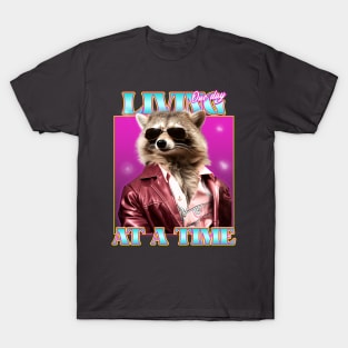 Funny Raccoon Quote Tee T-Shirt